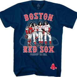 Sale Boston Red Sox Dressed to Kill Navy T-Shirt T-Shirt | Boston Red Sox