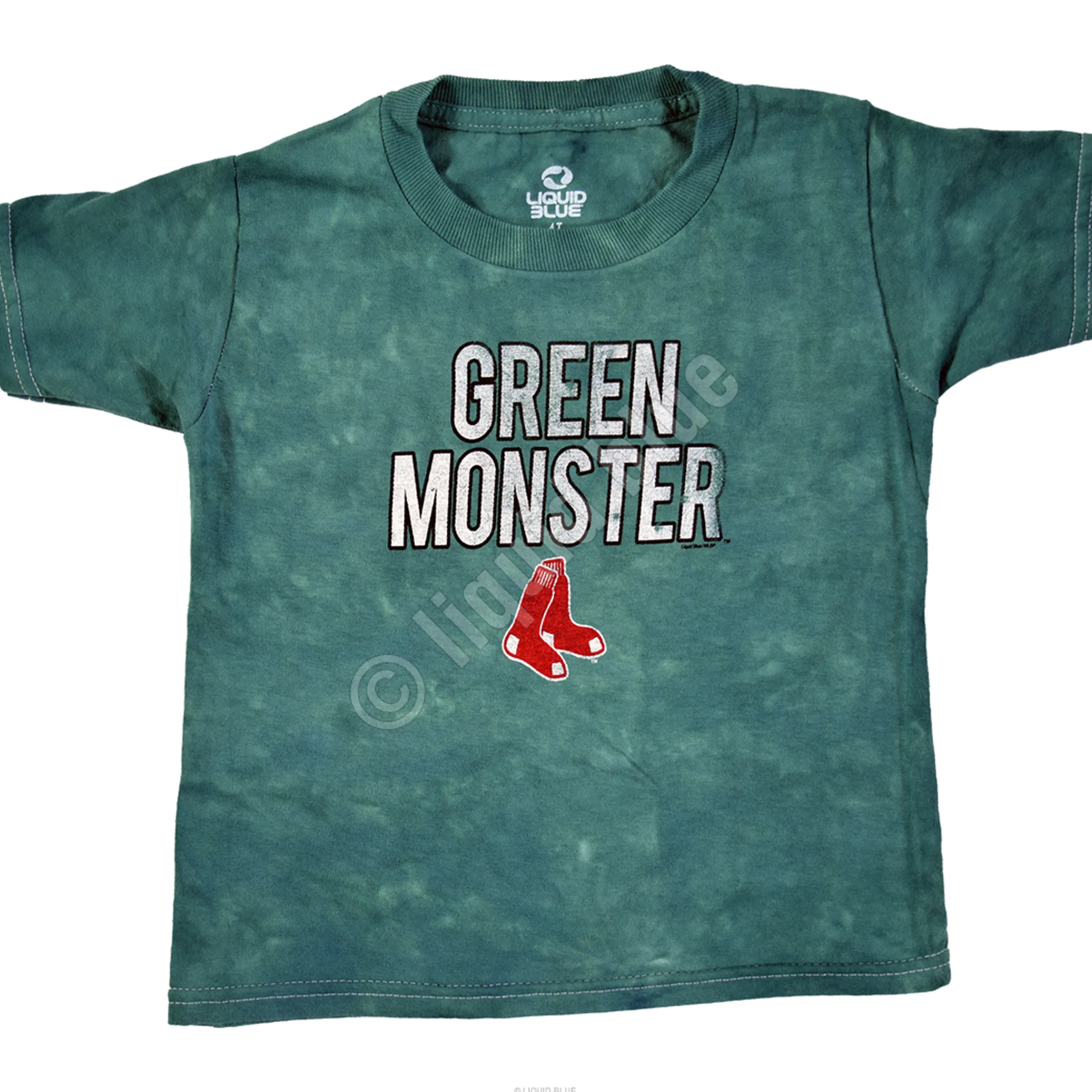 Outlet Boston Red Sox Toddler Green Monster Tie-Dye T-Shirt Kids Toddler | Boston Red Sox