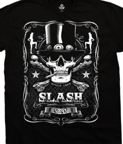 New Bottle Of Slash Black Athletic T-Shirt Athletic T-Shirt | Slash
