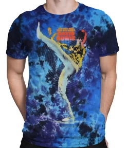 Hot Bowie Kick Tie-Dye T-Shirt T-Shirt | David Bowie