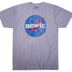 Discount Bowies in Space Heather Poly-Cotton T-Shirt Poly-Cotton T-Shirt | David Bowie