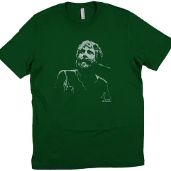 Best Brent Mydland Green T-Shirt Athletic T-Shirt | Grateful Dead