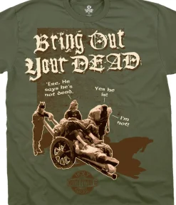 Fashion Bring Out Your Dead Green T-Shirt T-Shirt | Monty Python