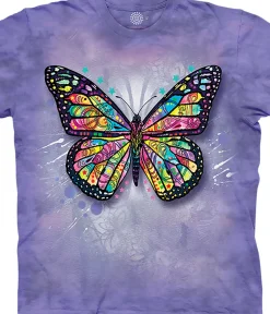 Clearance Butterfly Classic Cotton T-Shirt T-Shirt | Nature & Peace