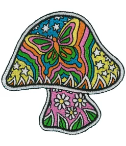 Discount Butterfly Mushroom Patch Patches | Light Fantasy