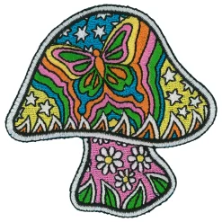 Discount Butterfly Mushroom Patch Patches | Light Fantasy