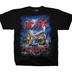 Best Cannon Carnage Black T-Shirt T-Shirt | Ac-Dc
