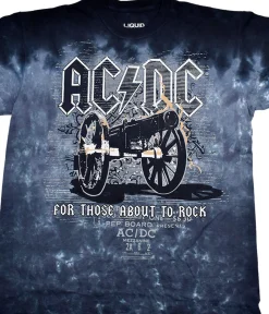 Discount Cannon Tie-Dye T-Shirt T-Shirt | Ac-Dc