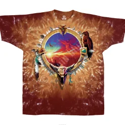 New Canyon Sunset Tie-Dye T-Shirt T-Shirt | American West