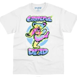 Hot Carnival Bear White T-Shirt T-Shirt | Grateful Dead