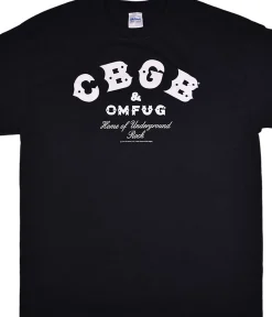 Best CBGB Logo Black T-Shirt T-Shirt | Cbgb