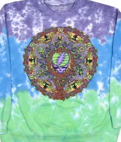 Hot Celtic Mandala Tie-Dye Sweatshirt Sweatshirt | Grateful Dead