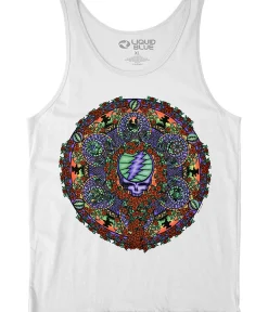Sale Celtic Mandala White Tank Top T-Shirt Tank Top | Grateful Dead