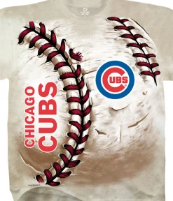 Sale Chicago Cubs Hardball Tie-Dye T-Shirt T-Shirt | Chicago Cubs