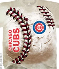 Sale Chicago Cubs Hardball Tie-Dye T-Shirt T-Shirt | Chicago Cubs