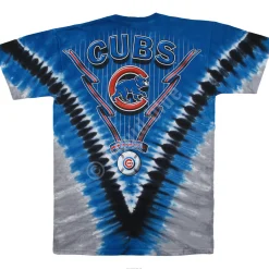 Fashion Chicago Cubs V Tie-Dye T-Shirt T-Shirt | Chicago Cubs