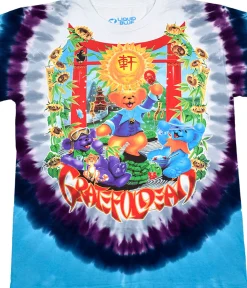 Best China Rider Tie-Dye T-Shirt T-Shirt | Grateful Dead