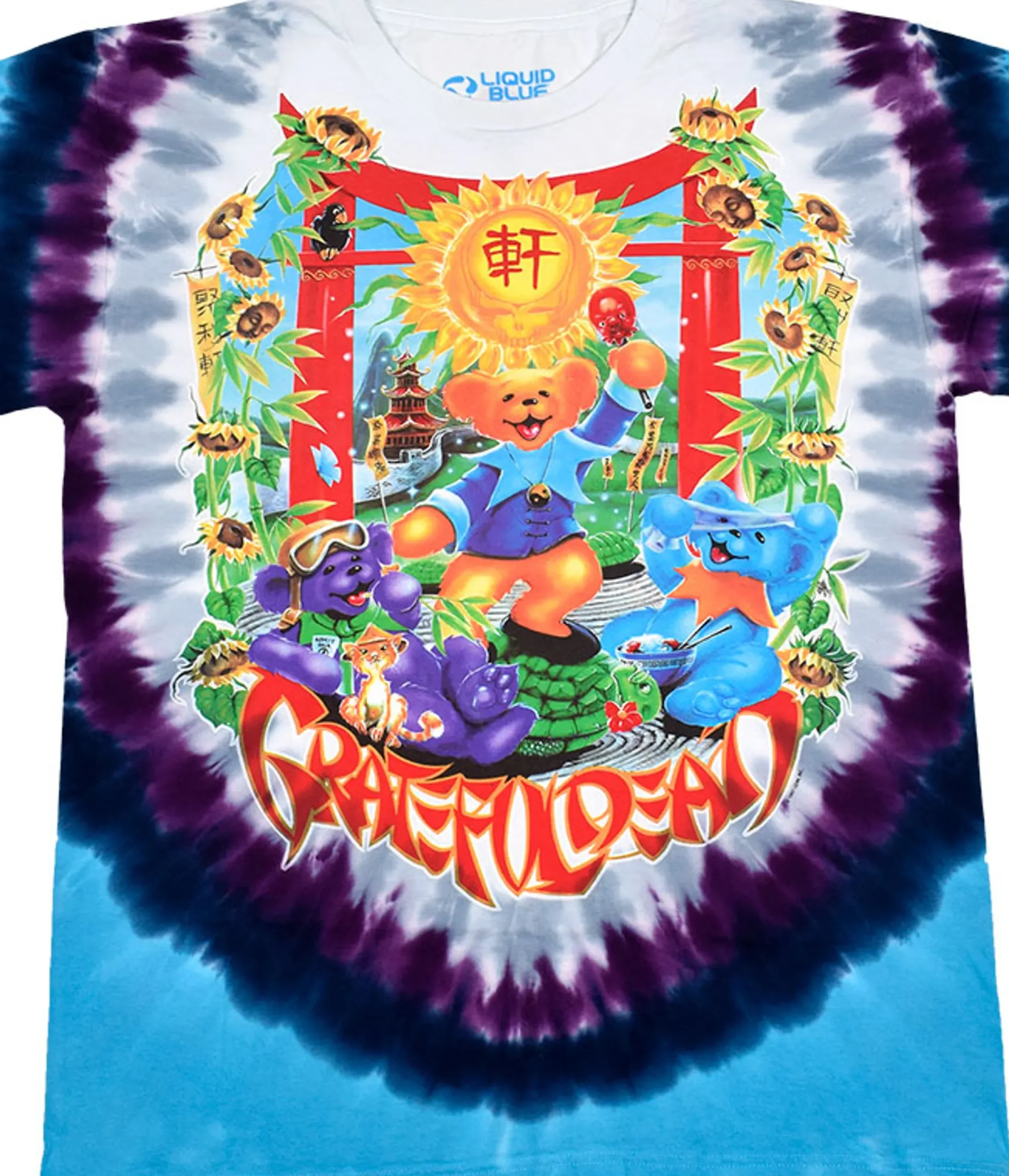 Best China Rider Tie-Dye T-Shirt T-Shirt | Grateful Dead