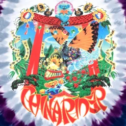 Best China Rider Tie-Dye T-Shirt T-Shirt | Grateful Dead