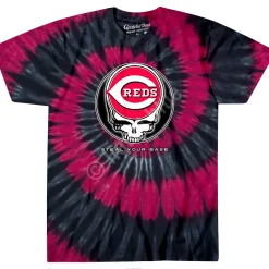 Best Cincinnati Reds Steal Your Base Tie-Dye T-Shirt T-Shirt | Cincinnati Reds