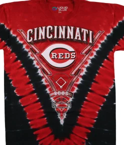 Best Cincinnati Reds V Tie-Dye T-Shirt T-Shirt | Cincinnati Reds