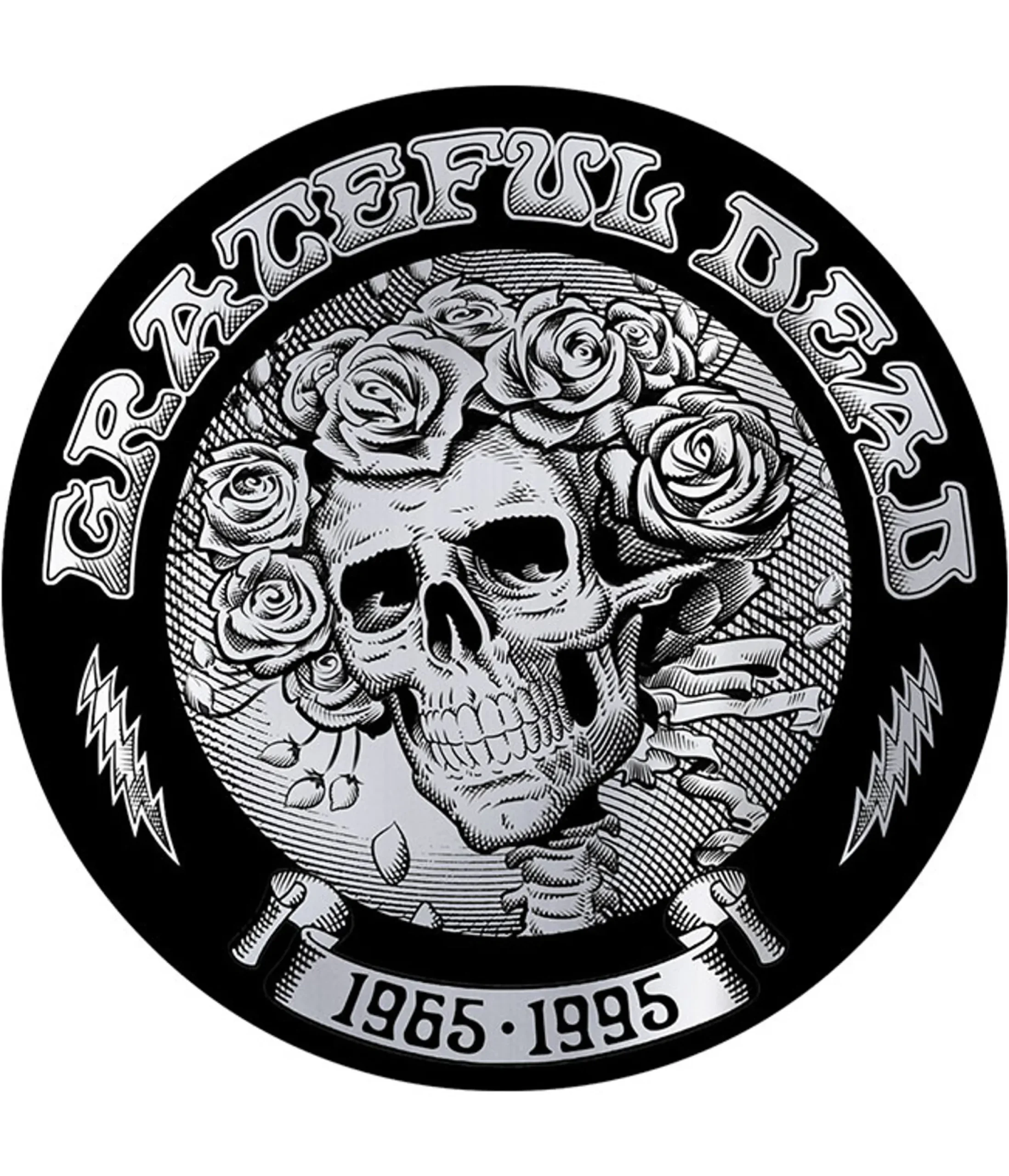 Best Classic Bertha Chrome Sticker Grateful Dead | Classic