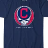 Best Cleveland Guardians Steal Your Base Navy Athletic T-Shirt Athletic T-Shirt | Cleveland Guardians