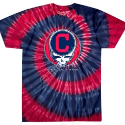 New Cleveland Guardians Steal Your Base Tie-Dye T-Shirt T-Shirt | Cleveland Guardians