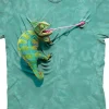 Discount Climbing Chameleon Classic Cotton T-Shirt T-Shirt | Reptiles And Amphibians
