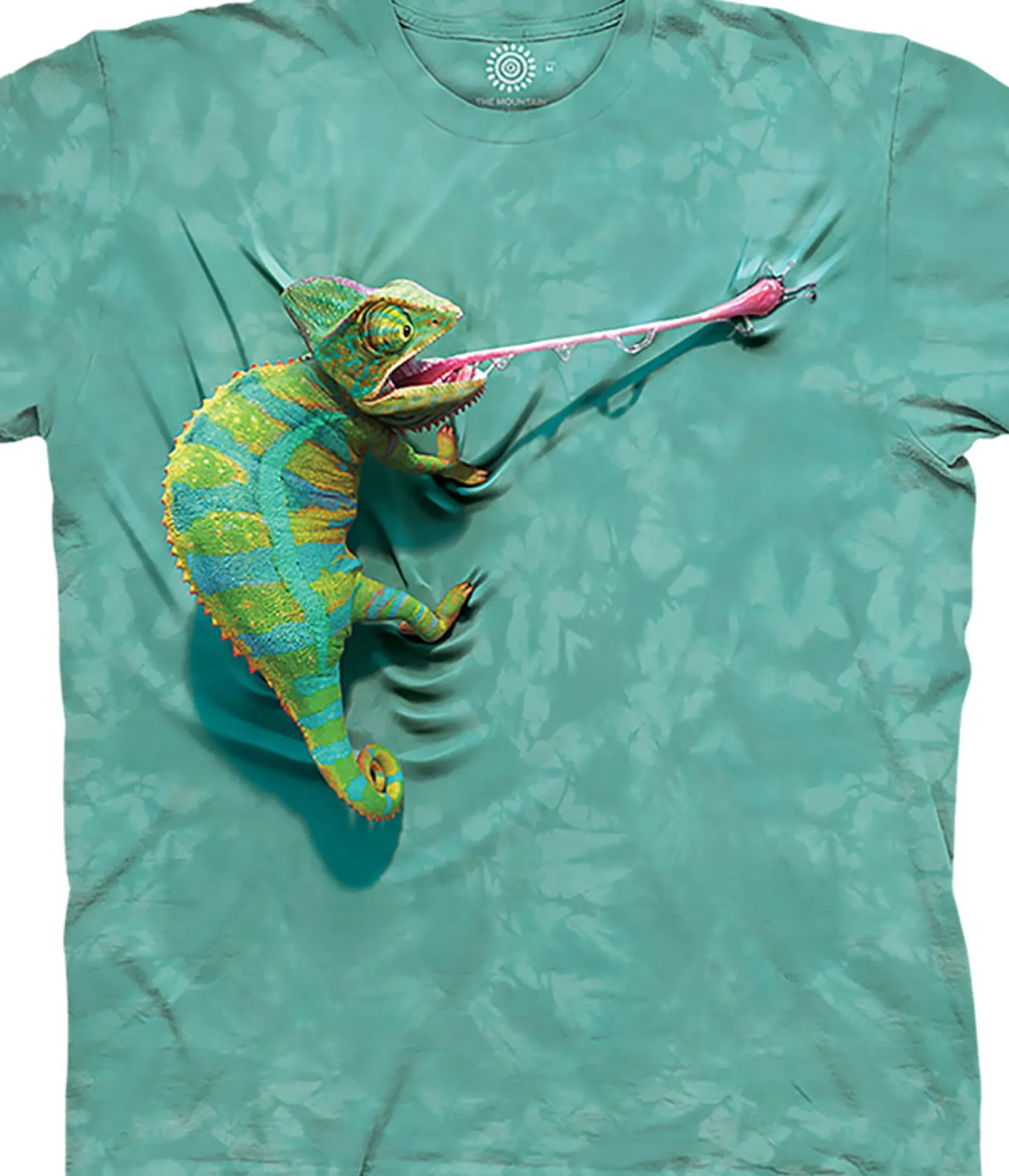 Discount Climbing Chameleon Classic Cotton T-Shirt T-Shirt | Reptiles And Amphibians