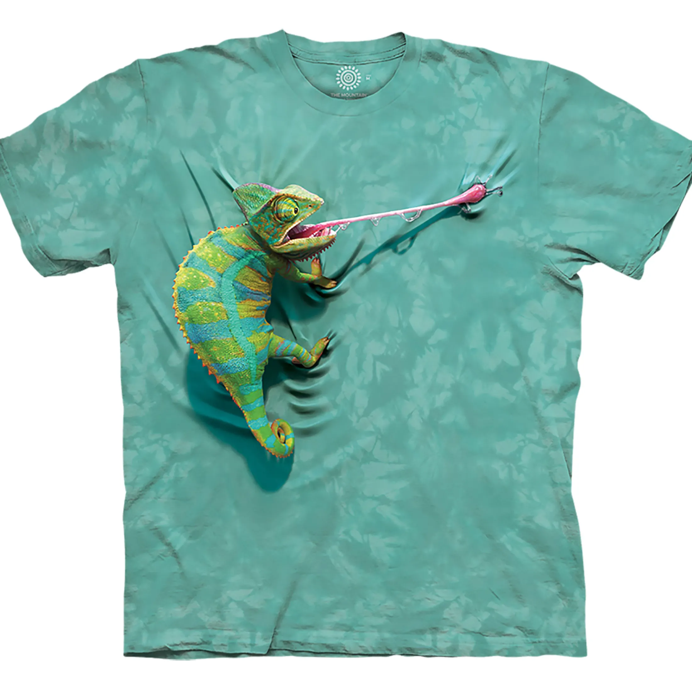 Discount Climbing Chameleon Classic Cotton T-Shirt T-Shirt | Reptiles And Amphibians