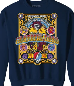 Clearance Closing Of Winterland Navy Sweatshirt Sweatshirt | Grateful Dead