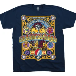 Sale Closing Of Winterland Navy T-Shirt T-Shirt | Grateful Dead