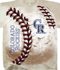 Best Colorado Rockies Hardball Tie-Dye T-Shirt T-Shirt | Colorado Rockies