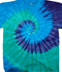 Sale Cool Spiral Youth Unprinted Tie-Dye T-Shirt Kids Unprinted Tie-Dyes | Youth