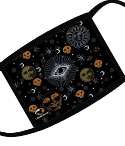 Sale Cosmic Eyes Face Covering Face Coverings | Liquid Blue