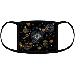 Sale Cosmic Eyes Face Covering Face Coverings | Liquid Blue
