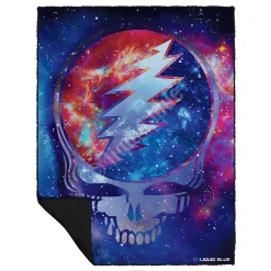 Online Cosmic Stealie Fleece Throw Blanket Grateful Dead | Classic