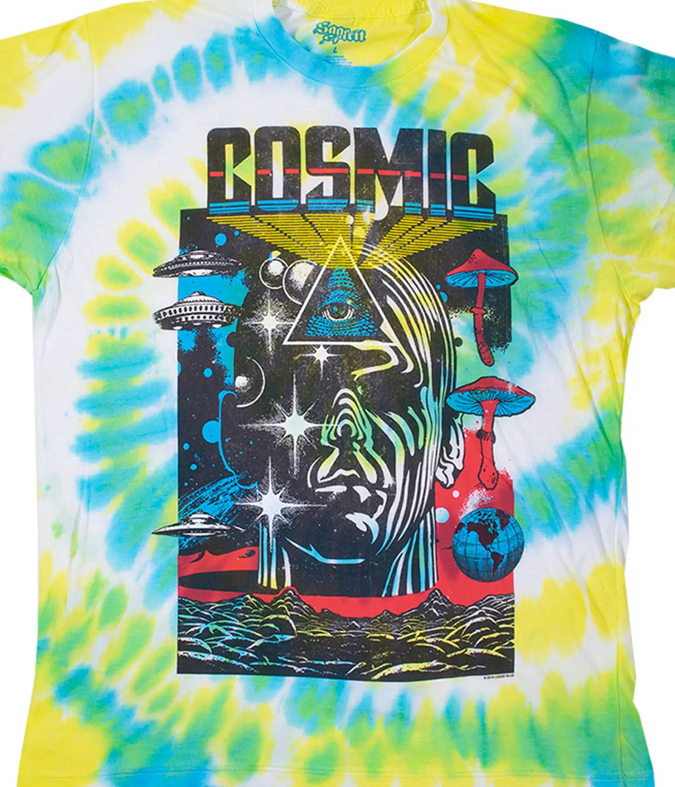 Sale Cosmic Tie-Dye T-Shirt T-Shirt | Light Fantasy