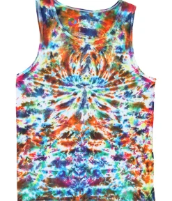 Outlet Crazy Krinkle Unprinted Tie-Dye Tank Top T-Shirt Unprinted Tie-Dyes | Unprinted Tie-Dye