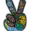 Hot Dan Morris Peace Finger Patch Patches | Americana