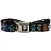 Best Dancing Bear Seatbelt Belt Black Belts | Grateful Dead