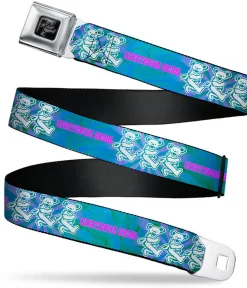 New Dancing Bear Trio Seatbelt Belt Blue Belts | Grateful Dead