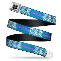 New Dancing Bear Trio Seatbelt Belt Blue Belts | Grateful Dead