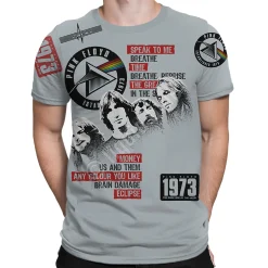 Best Dark Side 1973 Grey T-Shirt T-Shirt | Pink Floyd