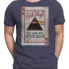 Best Dark Side Deck Grey Athletic T-Shirt Athletic T-Shirt | Pink Floyd