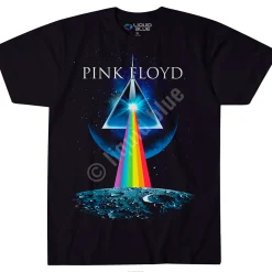 Best Dark Side Invasion Black T-Shirt T-Shirt | Pink Floyd