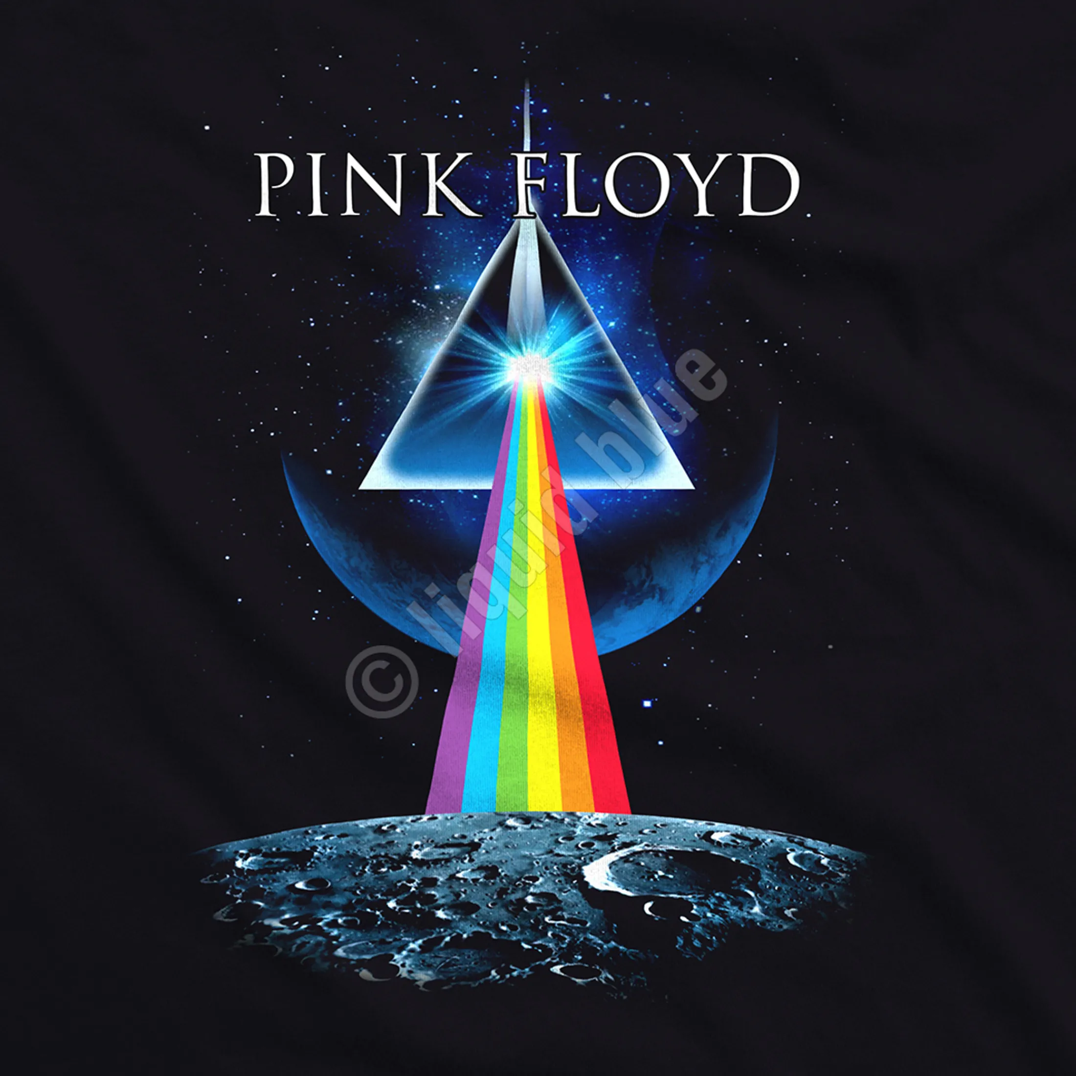 Best Dark Side Invasion Black T-Shirt T-Shirt | Pink Floyd