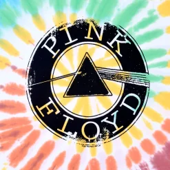 Best Dark Side Spin Tie-Dye T-Shirt T-Shirt | Pink Floyd