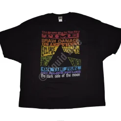 New Dark Side Tracks Dark Heather Tri-Blend T-Shirt Tri-Blend T-Shirt | Pink Floyd